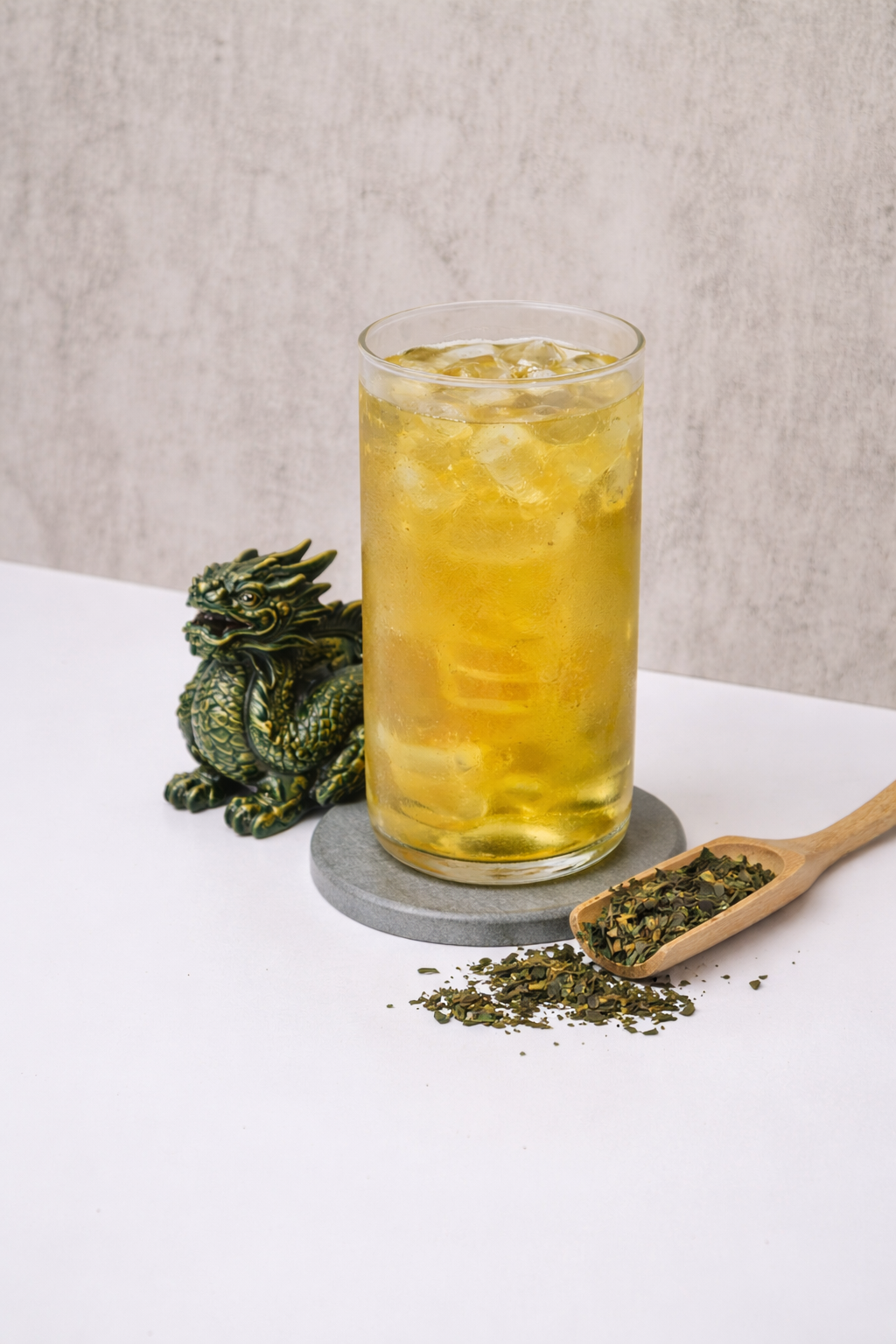 Dragon Well iced green tea